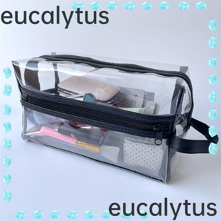 Eucalytus1 กระเป๋าเครื่องสําอาง PVC กันน้ํา