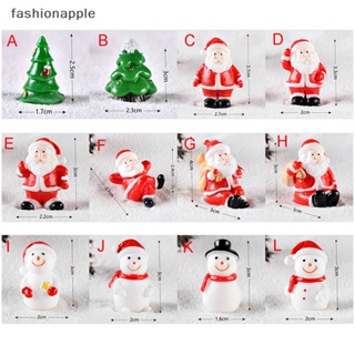 [fashionapple] ตุ๊กตาหิมะซานตาคลอส ขนาดเล็ก สําหรับตกแต่งต้นคริสต์มาส DIY พร้อมส่ง