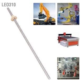 Leo310 5 ชุด 300mm Linear Motion แกนเกลียวสแตนเลส T8 สกรูตะกั่วพร้อมน็อตทองเหลืองสำหรับเครื่องพิมพ์ 3D