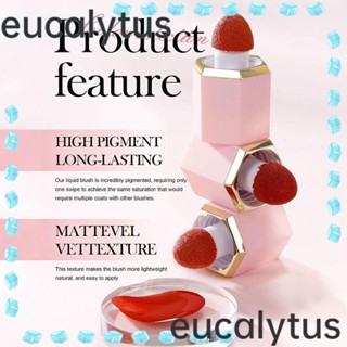 Eucalytus1 บลัชออนเนื้อลิขวิด ฟองน้ํา กันน้ํา คุชชั่นแก้มหวาน