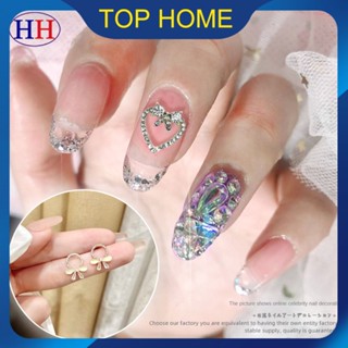 10PC Trendy New Alloy Pearl Pendant Tassel Nail Art Jewelry Love Cat&amp;#39;s Eye Nail Art Sticker Diamond อุปกรณ์เสริม Top1Store