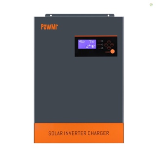 Tomobetter POW-HVM5.5K- 48V-LIP 5500W อินเวอร์เตอร์ชาร์จพลังงานแสงอาทิตย์ อินเวอร์เตอร์คลื่นไซน์บริสุทธิ์ ที่ชาร์จ อินเวอร์เตอร์ มัลติฟังก์ชั่น MPT พลังงานแสงอาทิตย์ ที่ชาร์จแบตเตอรี่