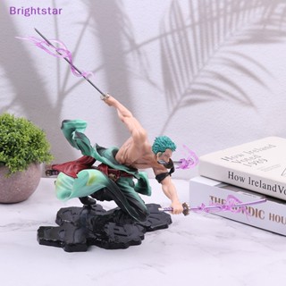 Brightstar ใหม่ โมเดลฟิกเกอร์ PVC อนิเมะ Roronoa Zoro ขนาด 16 ซม. สําหรับตกแต่ง