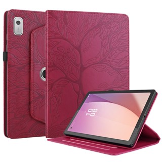 เคสแท็บเล็ตหนัง ฝาพับ หมุนได้ 360 องศา พร้อมช่องใส่ปากกา สําหรับ Lenovo Tab M9 9.0 นิ้ว TB310FU TB310XU Tab M 9 9.0 นิ้ว