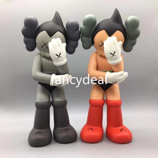 โมเดลฟิกเกอร์ PVC รูปหมี Kaws Bearbricks Peko ขนาด 37 ซม. ของเล่นสะสม ของสะสม สําหรับตกแต่ง