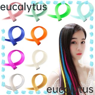 Eucalytus1 วิกผมปลอม คอสเพลย์ คริสต์มาส ไร้รอยต่อ สําหรับต่อผม