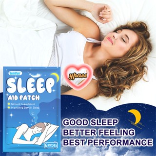 CYREAL CYREAL Sleep Aids Sticker แผ่นแปะสมุนไพรช่วยการนอนหลับกระตุ้นแผ่นแปะช่วยการนอนหลับ Body Relaxation Sticker ปรับปรุงการนอนหลับ