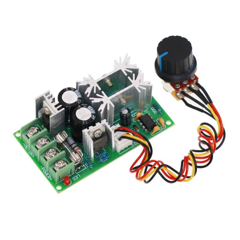 10‐60V 20A PWM DC Motor Speed Controller 12‐48V High Power Drive Current Regulator โมดูล
