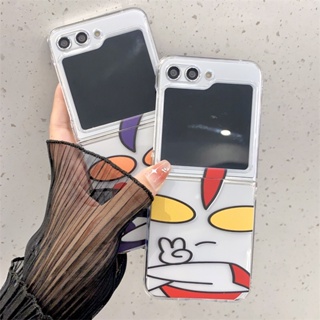 เคสโทรศัพท์มือถือ PC แข็ง กันกระแทก ลายการ์ตูนซูเปอร์แมน สําหรับ Samsung galaxy z Flip 5 galaxy z flip4 flip3 flip2 flip1