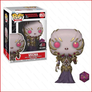 Ere1 FUNKO POP Dungeons and Dragons VECNA โมเดลฟิกเกอร์แอกชัน ของเล่นสําหรับเด็ก ตกแต่งบ้าน ของขวัญ ของสะสม