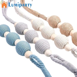 Lumiparty สายรัดผ้าม่าน สไตล์โมเดิร์น สําหรับตกแต่งบ้าน ออฟฟิศ หน้าต่าง 2 แพ็ค