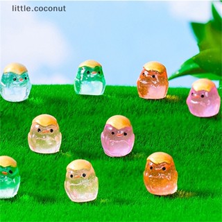 [little.coconut] ตุ๊กตาไก่ไข่เรืองแสง ขนาดเล็ก สําหรับตกแต่งบ้านตุ๊กตา 5 ชิ้น