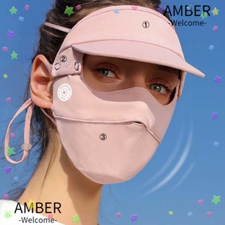 Amber ผ้ากันเปื้อน ผ้าเรยอน ระบายอากาศ ป้องกันรังสียูวี สําหรับตกปลากอล์ฟ