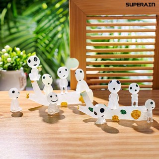 (super) ฟิกเกอร์ผีเรืองแสง แฮนด์เมด DIY สําหรับตกแต่งบ้าน 11 ชิ้น ต่อชุด