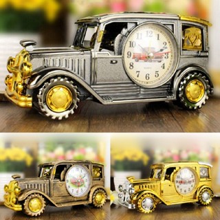 Lianli Classic Car Creative Alarm Clock Antique Room Home Office Decor Novelty Gift