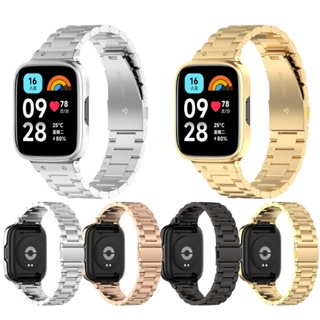 【SPT*】สายนาฬิกาข้อมือสเตนเลส กันน้ํา กันรอยขีดข่วน สําหรับ Watch 3 Lite Active Smartwatch