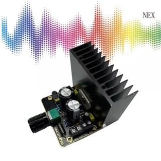 Nex บอร์ดขยายเสียงสเตอริโอ DC9-15V TDA7377 30Wx2 DualChannel Diy สําหรับบ้าน โรงละคร