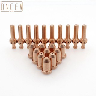 【ONCEMOREAGAIN】Electrodes 10 * Plasma Torch Electrodes 10 * Plasma Torch Nozzle 20pcs