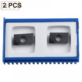 【ONCEMOREAGAIN】2 Pcs APKT1604 PCD Carbide Inserts Aluminum Blade APKT1604 PCD For Aluminum New