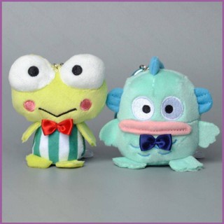 Sq2 พวงกุญแจ จี้ตุ๊กตากบ Sanrio Hangyodon Keroppi น่ารัก สําหรับเด็ก