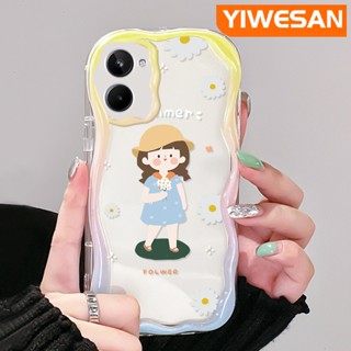 สําหรับ Realme 10 เคสการ์ตูน น่ารัก ฤดูร้อน เด็กผู้หญิงตัวเล็ก ลวดลาย เคสใส เนื้อครีม เคสโทรศัพท์ ฝาครอบป้องกัน