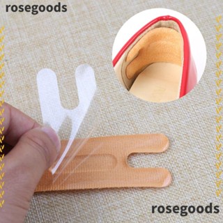 Rosegoods1 แผ่นรองพื้นรองเท้าส้นสูง ทรงตัว H มีกาวในตัว 3 คู่