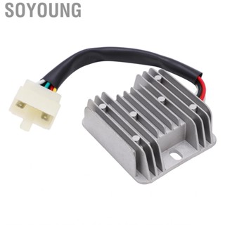 Soyoung Motorcycle Rectifier  Voltage Universal Plug and Play for ATVs Moped Scooters