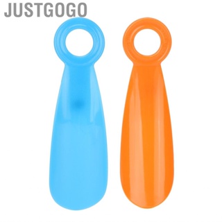 Justgogo Shoe Horn Small Portable Comfortable Arc Moderate Thickness  Tongue