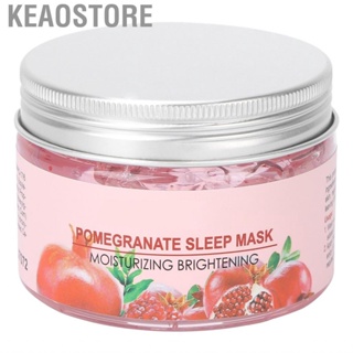 Keaostore Red Pomegranate Sleeping   Beauty Gel Face Refreshing Light Jelly Texture  Oxidation Aging for Smooth Skin