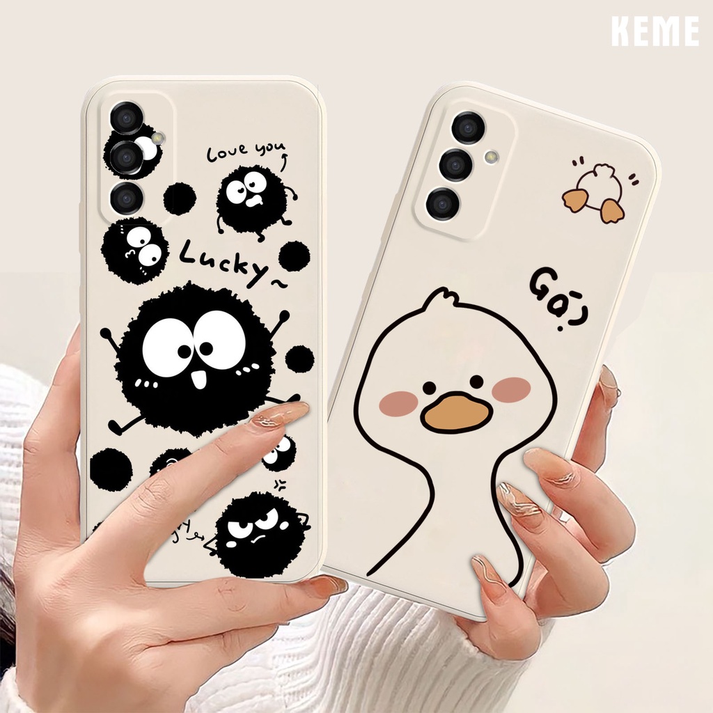 เคส Samsung M23 / M52 พิมพ์ลาย Lucky Virus และ Goofy Duck