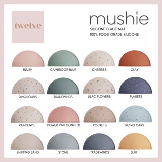 Mushie l แผ่นซิลิโคน เกรดอาหาร ปราศจาก BPA 100%