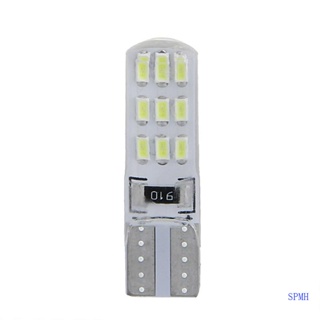 Super T10 3014 18 SMD LED ป้ายทะเบียนรถ ไฟท้าย เครื่องดนตรี หลอดไฟซิลิโคน