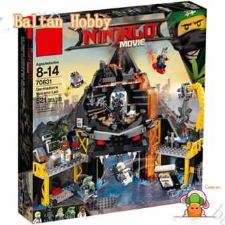 Baltan toy BH1 ของเล่นตัวต่อ ลายภูเขาไฟ Ninjago Garmadons Lair 70631 06072 10798 06072EN5