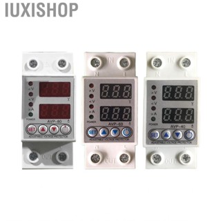 Iuxishop Automatic Reset Under Voltage Protector Switch  Adjusting Digital Display Overvoltage