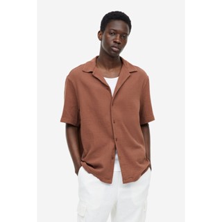 H&amp;M  Man Regular Fit Muslin resort shirt 1158017_1