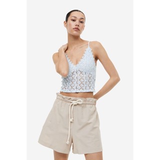 H&amp;M  Woman Cropped lace top 1160003_1