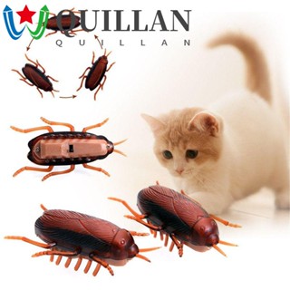 Quillan แมลงสาบ สัตว์เลี้ยง แมว ลูกสุนัข แปลกใหม่ ปิดปาก ของเล่นอิเล็กทรอนิกส์ แบตเตอรี่