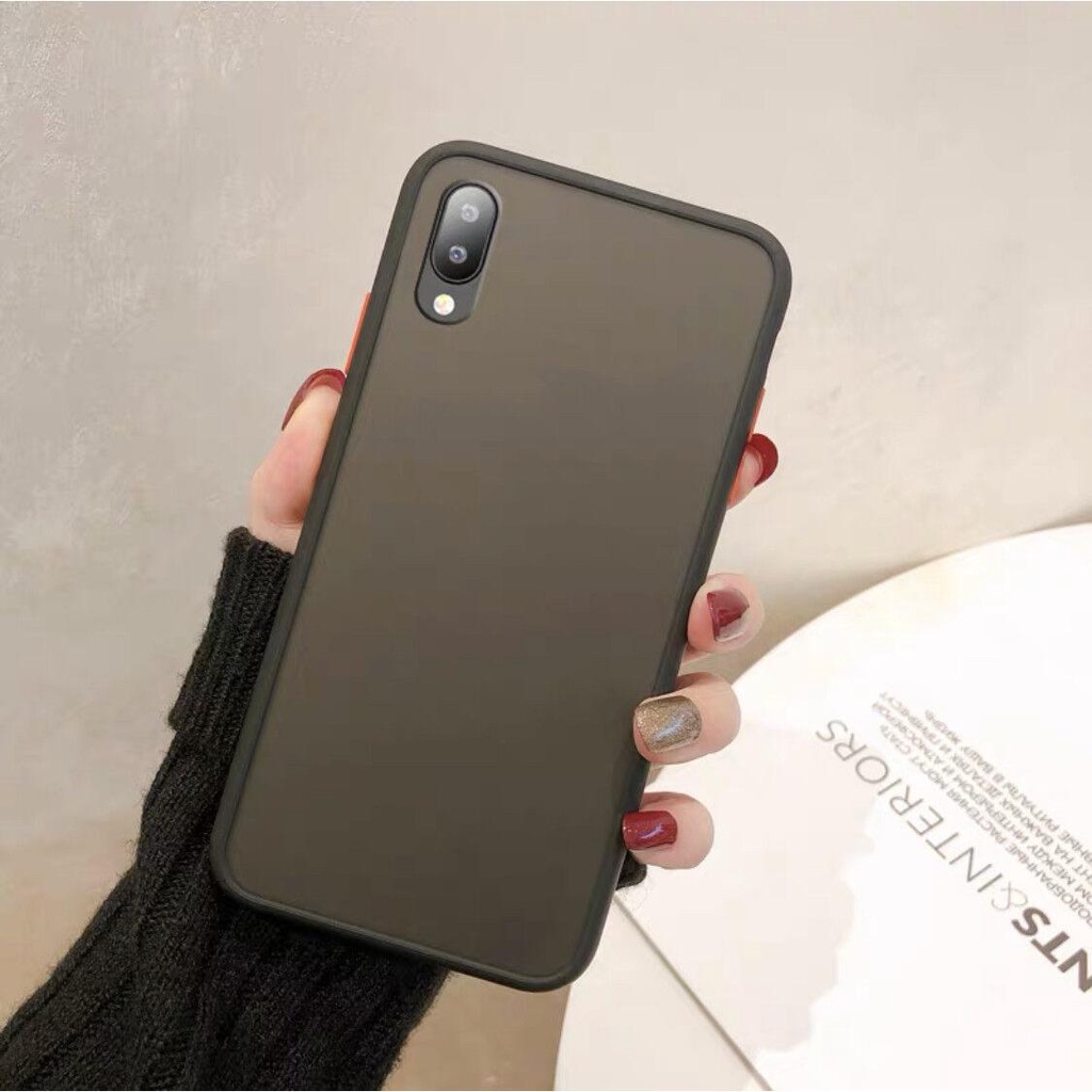 เคส Huawei Y5 2019 เคสหัวเว่ย ขอบสีผิวด้าน เคสกันกระแทก เคสนิ่ม TPU Case