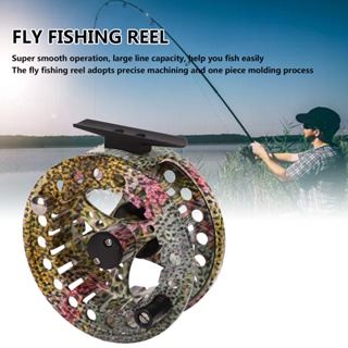 Fishi 7/8 ลายหนังปลา Fly Fishing Reel อลูมิเนียมอัลลอยด์ซ้ายขวามือ สำหรับน้ำจืดน้ำเค็ม