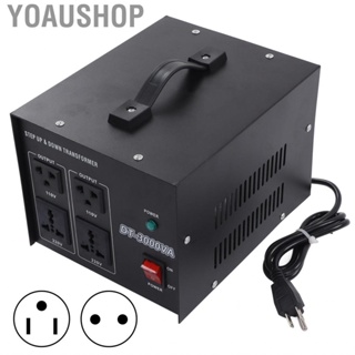 Yoaushop Power Transformer  Iron ABS Red Copper 110V 220V Converter for Hair Dryer