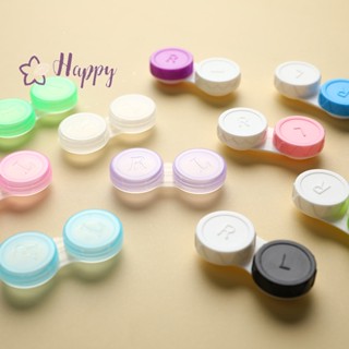 &lt;Happybay&gt; กล่องเก็บคอนแทคเลนส์ ฝั่งซ้าย และขวา 10 ชิ้น