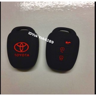 เคสรีโมตกุญแจรถยนต์ ซิลิโคลนหุ้มกุญแจรีโมทรถยนต์Toyota รุ่น ยาริส เอทีป