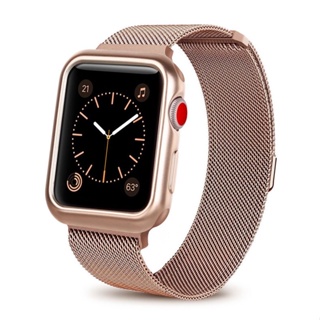 Milanese สายนาฬิกาข้อมือแม่เหล็ก สําหรับ Smart Watch Band 41 มม. 45 มม. 38 มม. 42 มม. 44 มม. 40 มม. iwatch series 8 73 4 5 6 iwatch se 38 มม. 42 มม.