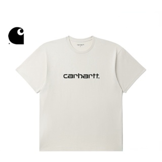 Carhartt WIP เสื้อยืด แขนสั้น พิมพ์ลายตัวอักษร โลโก้ คลาสสิก ฤดูใบไม้ผลิ ฤดูร้อน สําหรับผู้ชาย 231022เค