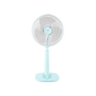 พัดลมไอน้ำ HATARI พัดลมสไลด์ 16 นิ้ว รุ่น DH S16M1 สีฟ้า |MC|