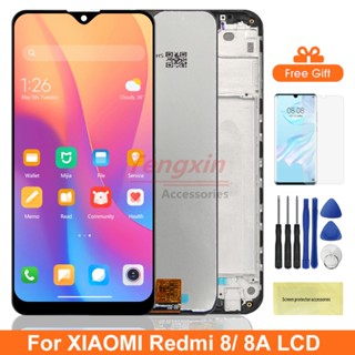 หน้าจอสัมผัสดิจิทัล Lcd 6.22 นิ้ว พร้อมกรอบ แบบเปลี่ยน สําหรับ Xiaomi Redmi 8 8A MZB8458IN M1908C3KG Redmi 8A