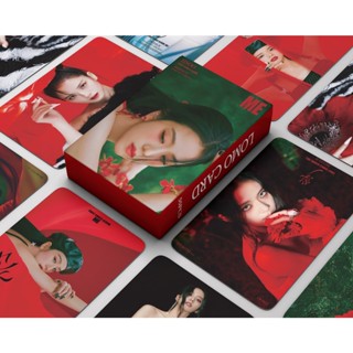 อัลบั้ม KPOP JISOO ME FLOWER Lomo สําหรับใส่โฟโต้การ์ด จํานวน 55 ชิ้น ต่อกล่อง