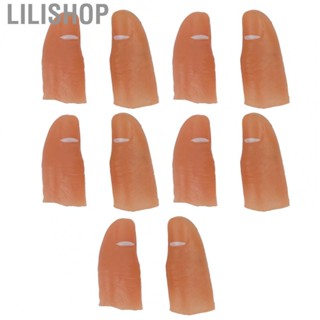 Lilishop Fake Finger Lights  Plastic Finger Light Up Thumb  for Halloween