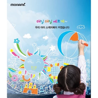 Monami Window Maker ปากกาเขียนกระจก 6 สี โมนามิ ปากกาเขียนกระจก ลบออกได้ เขียนกระดาน กระดานดำ