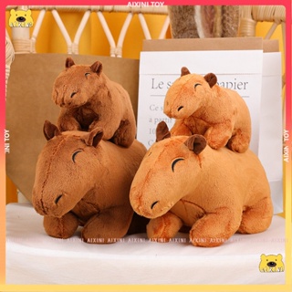 🔥พร้อมส่ง!🔥JILI 30CM Capybara ตุ๊กตาคาปิบาราจําลอง แบบนิ่ม รูปสัตว์ ขนาด 30 ซม. 18 ซม. ของเล่นสําหรับเด็ก